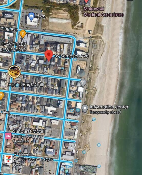 Ocean Block Oasis, 2-Bed Condo Seaside Heights Eksteriør billede